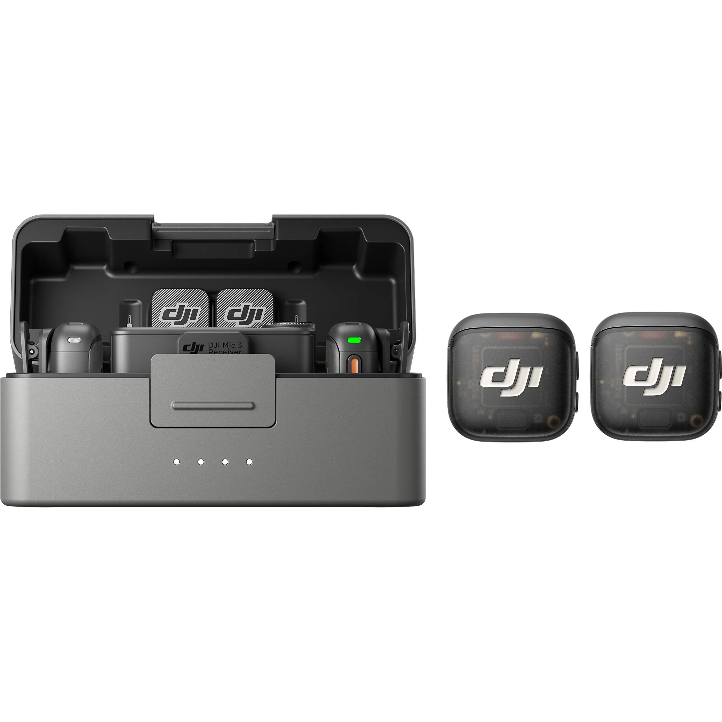 DJI Mic 3 2-Person Compact Wireless Microphone System/Recorder for Camera & Smartphone - Image 2