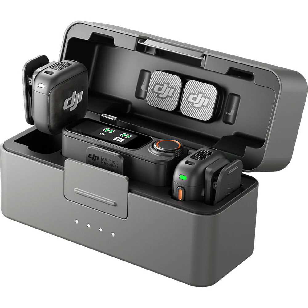 DJI Mic 3 2-Person Compact Wireless Microphone System/Recorder for Camera & Smartphone - Image 6