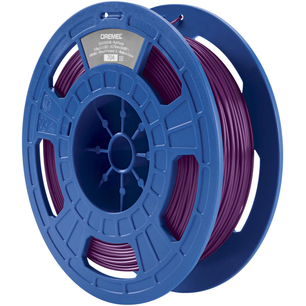 Dremel 3D 1.75mm PLA Filament (0.75 kg, Purple) - Image 3