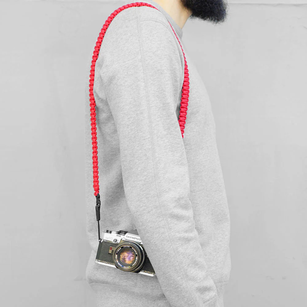 DSPTCH Braided Camera Strap (Red) - Image 6