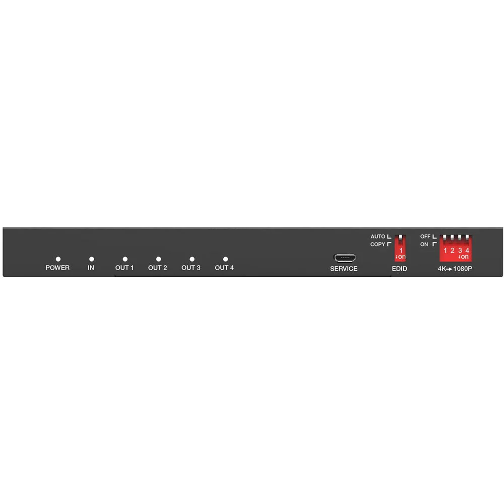 DVDO 4K 1 x 4 HDMI Splitter with Scaler & Audio Extract - Image 3