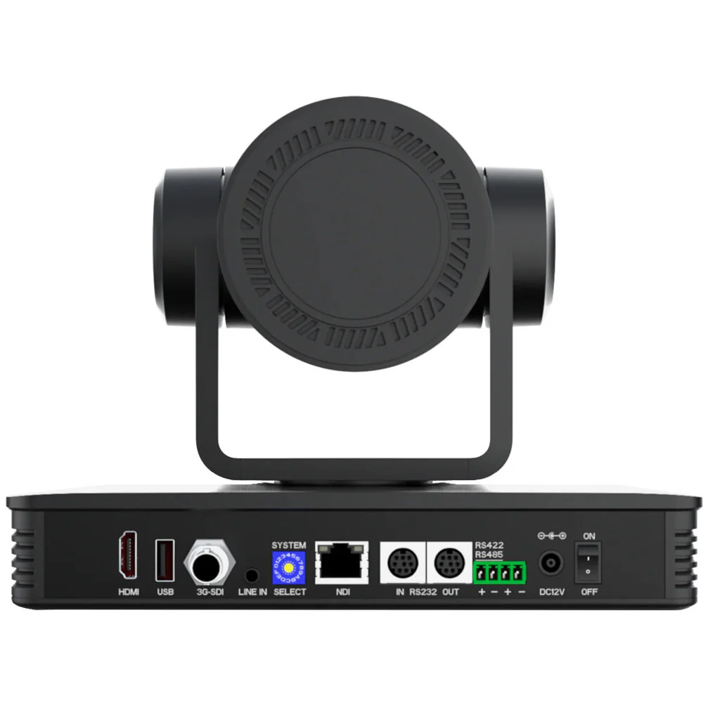 DVDO C5-1 4K NDI HDMI/IP/3G-SDI/USB PTZ Camera with 25x Optical Zoom & AI Auto Tracking (Black) - Image 3