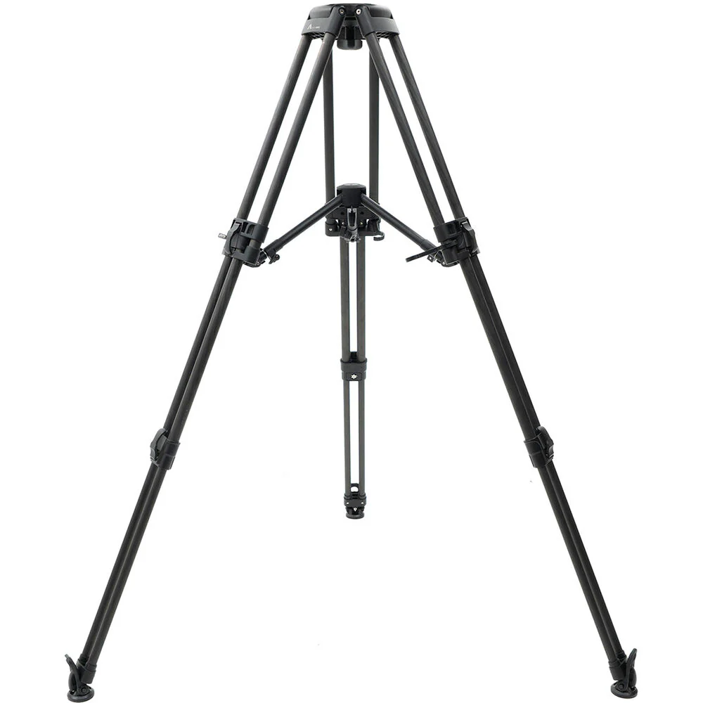 E-Image 2-Stage Carbon Fiber Motus Tripod with 100mm Bowl & Mid-Level Spreader - Image 3