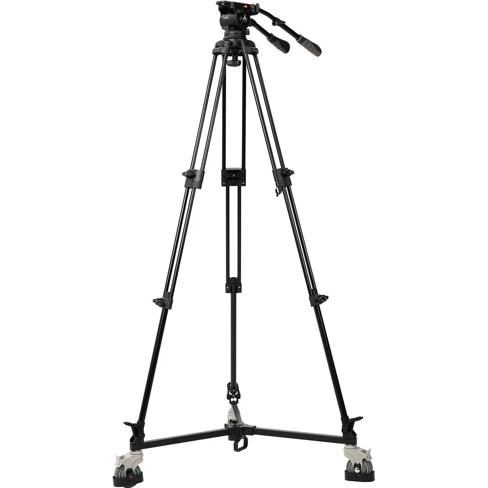 E-Image EI-7100-AAD 2-Stage Aluminum Tripod and Dolly Studio Kit - Image 4