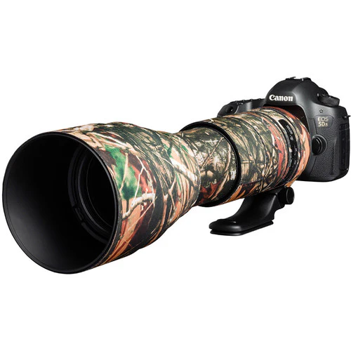 easyCover Lens Oak Neoprene Cover for Tamron 150-600mm f/5-6.3 Di VC USD G2 (Forest Camouflage) - Image 2