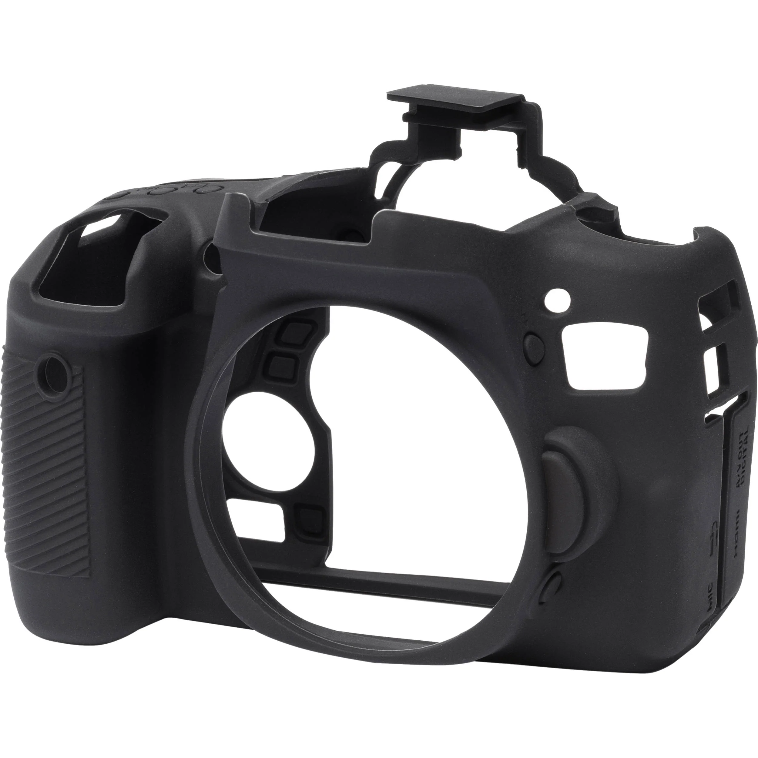 easyCover Silicone Protection Cover for Canon 90D (Black) - Image 22