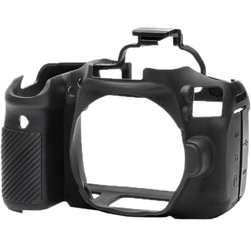 easyCover Silicone Protection Cover for Canon 90D (Black) - Image 3