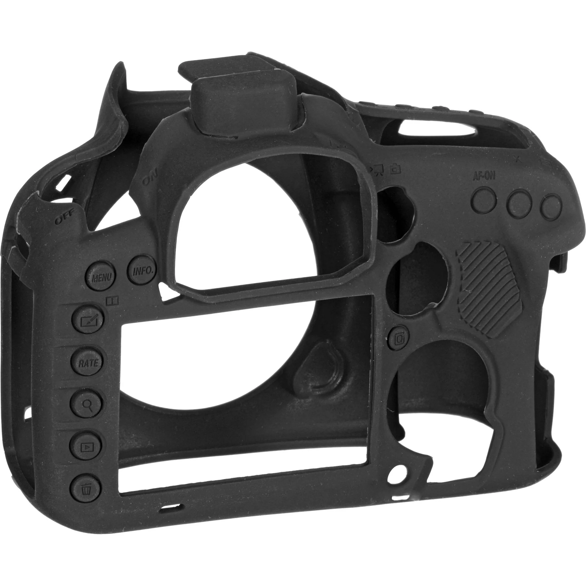 easyCover Silicone Protection Cover for Canon EOS 7D Mark II (Black) - Image 2