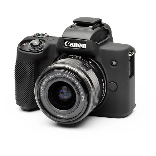 easyCover Silicone Protection Cover for Canon M50 (Black) - Image 4
