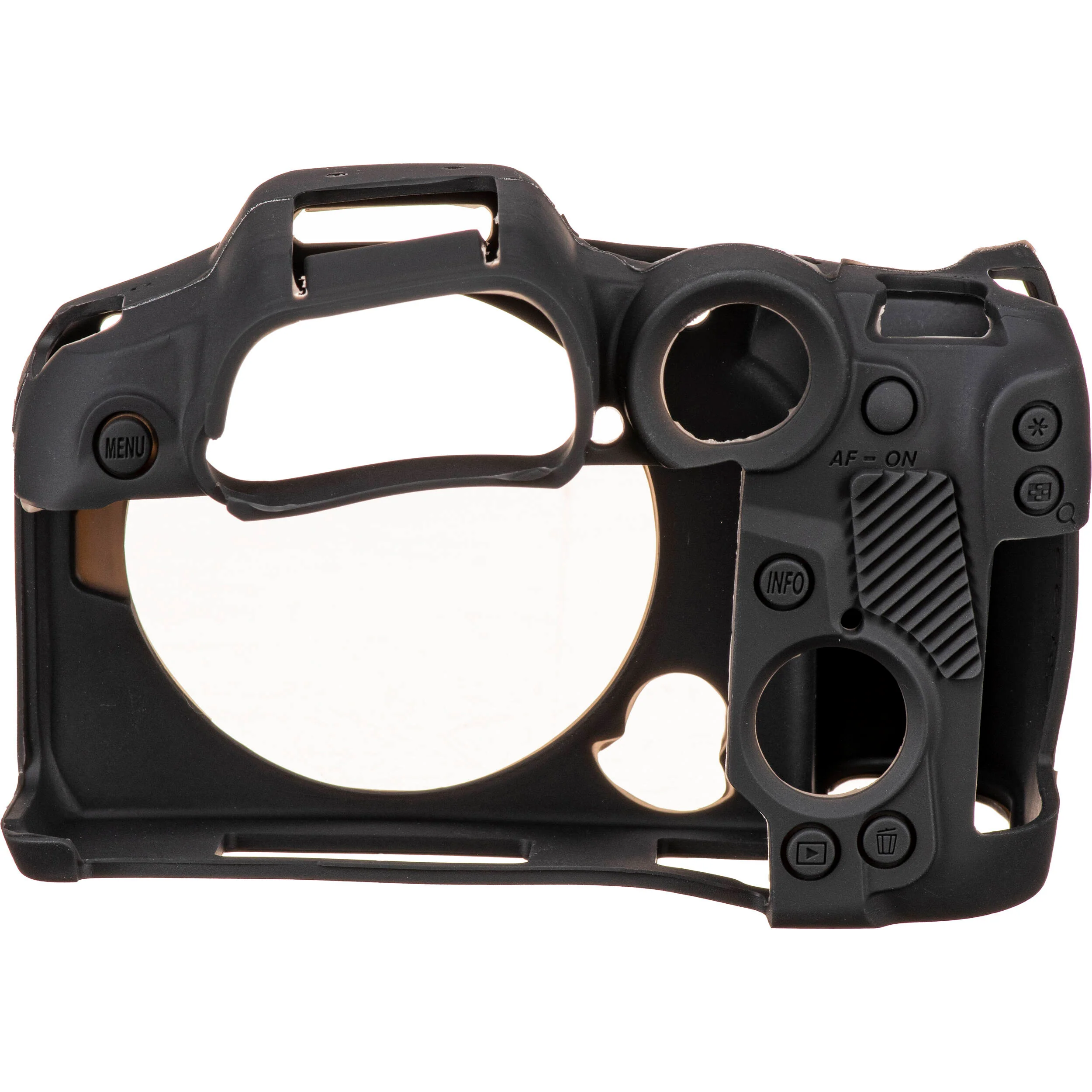 easyCover Silicone Protection Cover for Canon R7 (Black) - Image 5