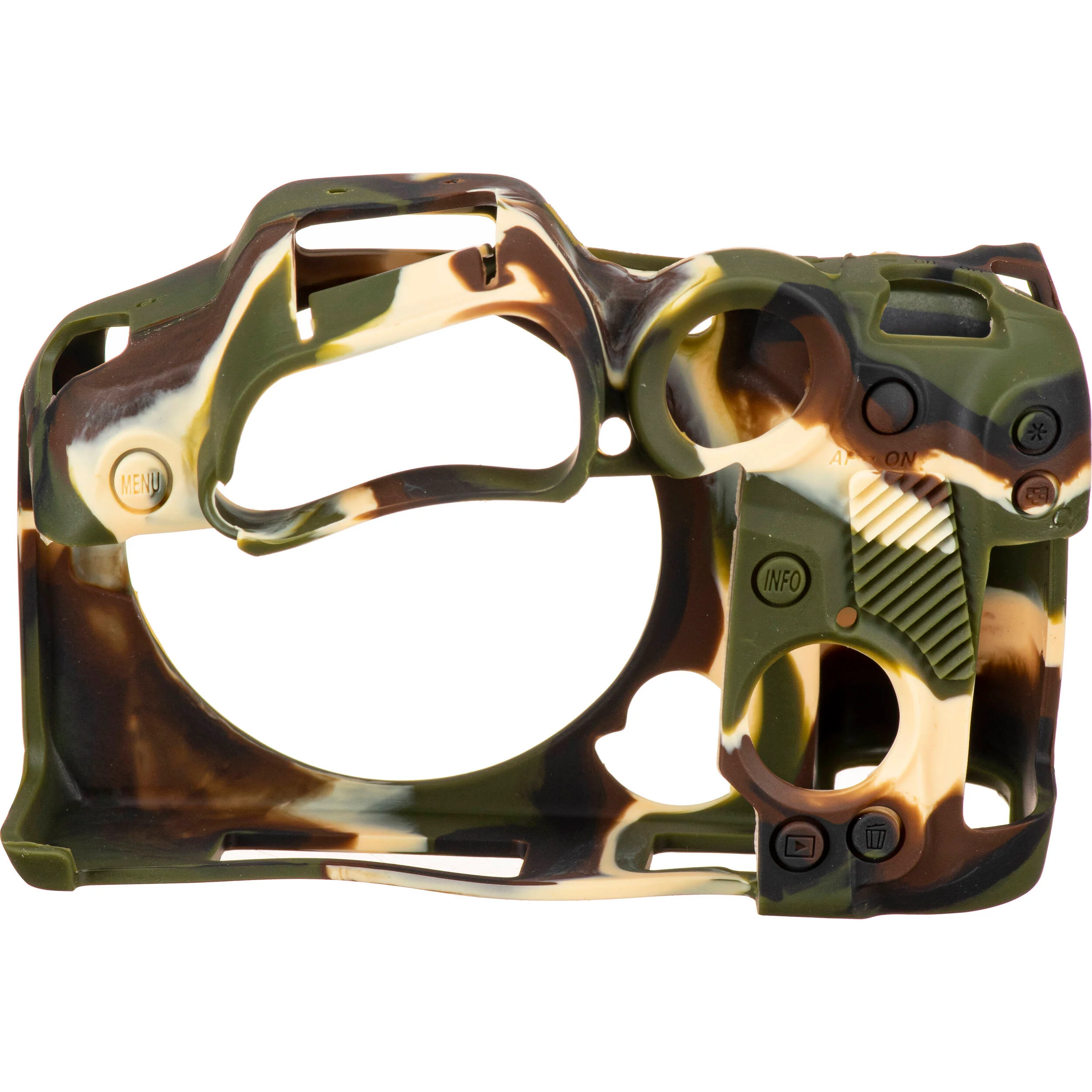 easyCover Silicone Protection Cover for Canon R7 (Camouflage) - Image 5
