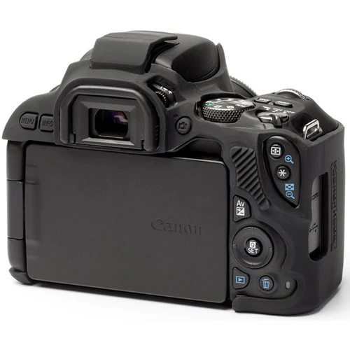 easyCover Silicone Protection Cover for Canon SL2/200D (Black) - Image 6