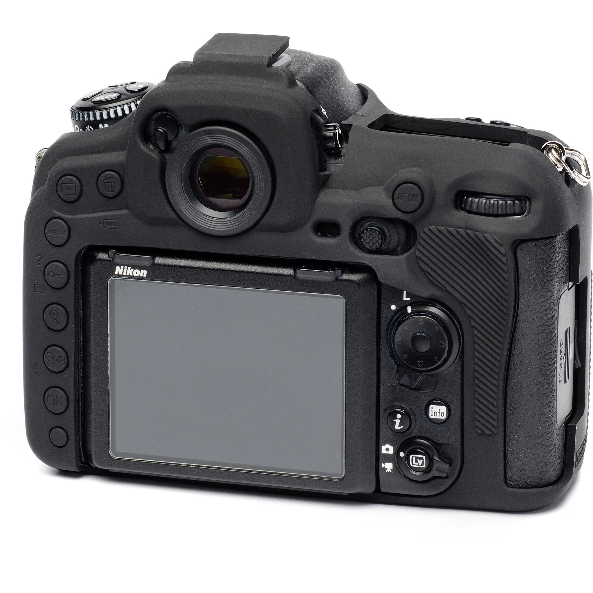 easyCover Silicone Protection Cover for Nikon D500 (Black) - Image 2