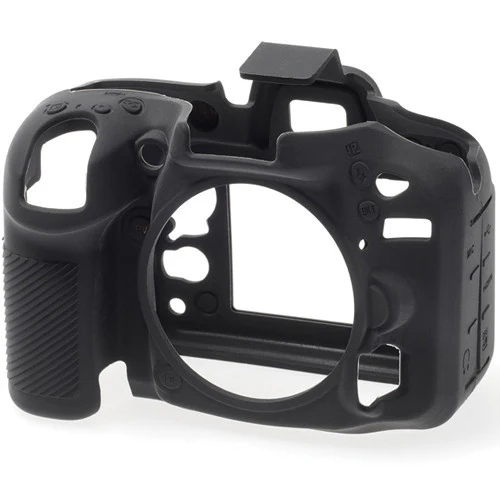 easyCover Silicone Protection Cover for Nikon D7100, D7200 (Black) - Image 2