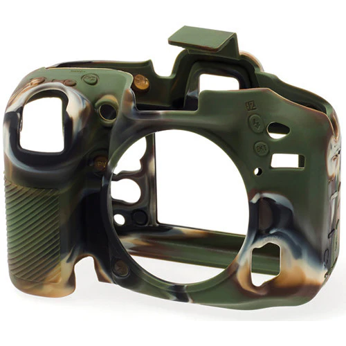 easyCover Silicone Protection Cover for Nikon D7100, D7200 (Camouflage) - Image 2