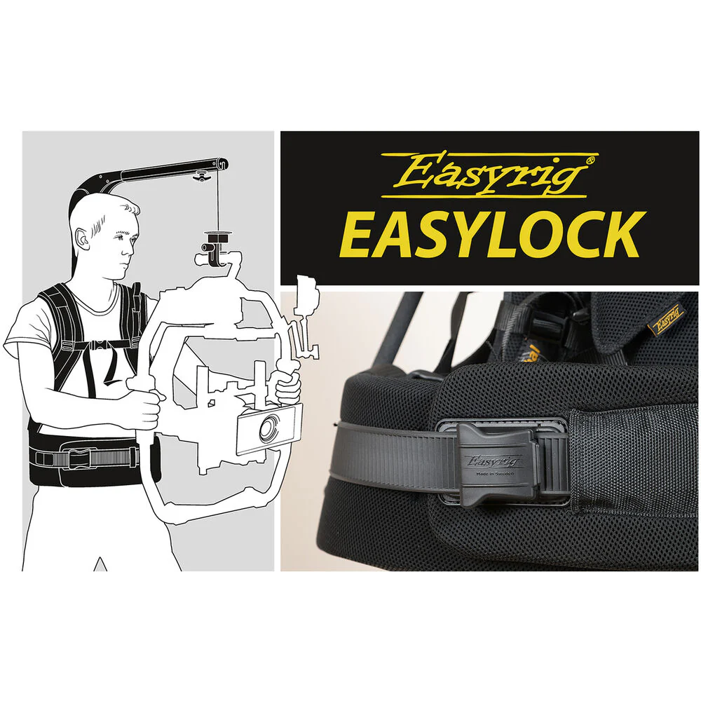 Easyrig 850N Standard Cinema 3 Vest with Standard Top Bar & Quick Release - Image 4