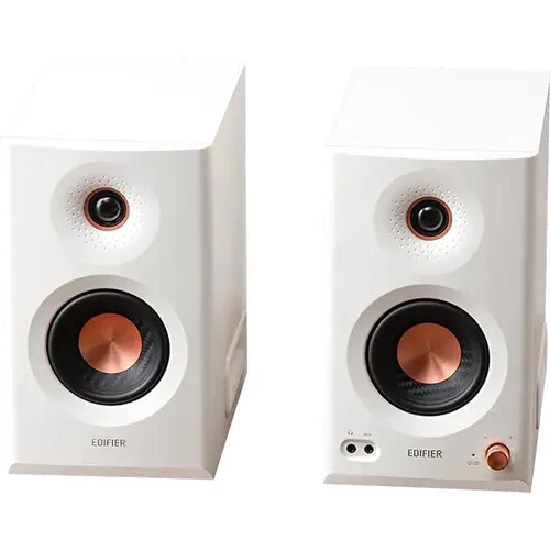 Edifier MR5 Tri-Amped 5" Studio Monitor Speakers (White, Pair) - Image 2