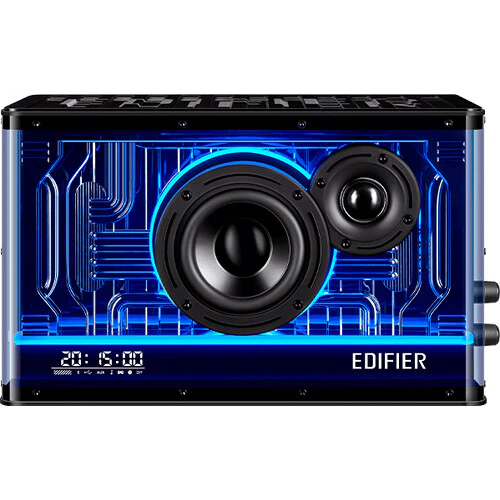 Edifier QD35 Tabletop Bluetooth Speaker with Lighting Effects (Black) - Image 2