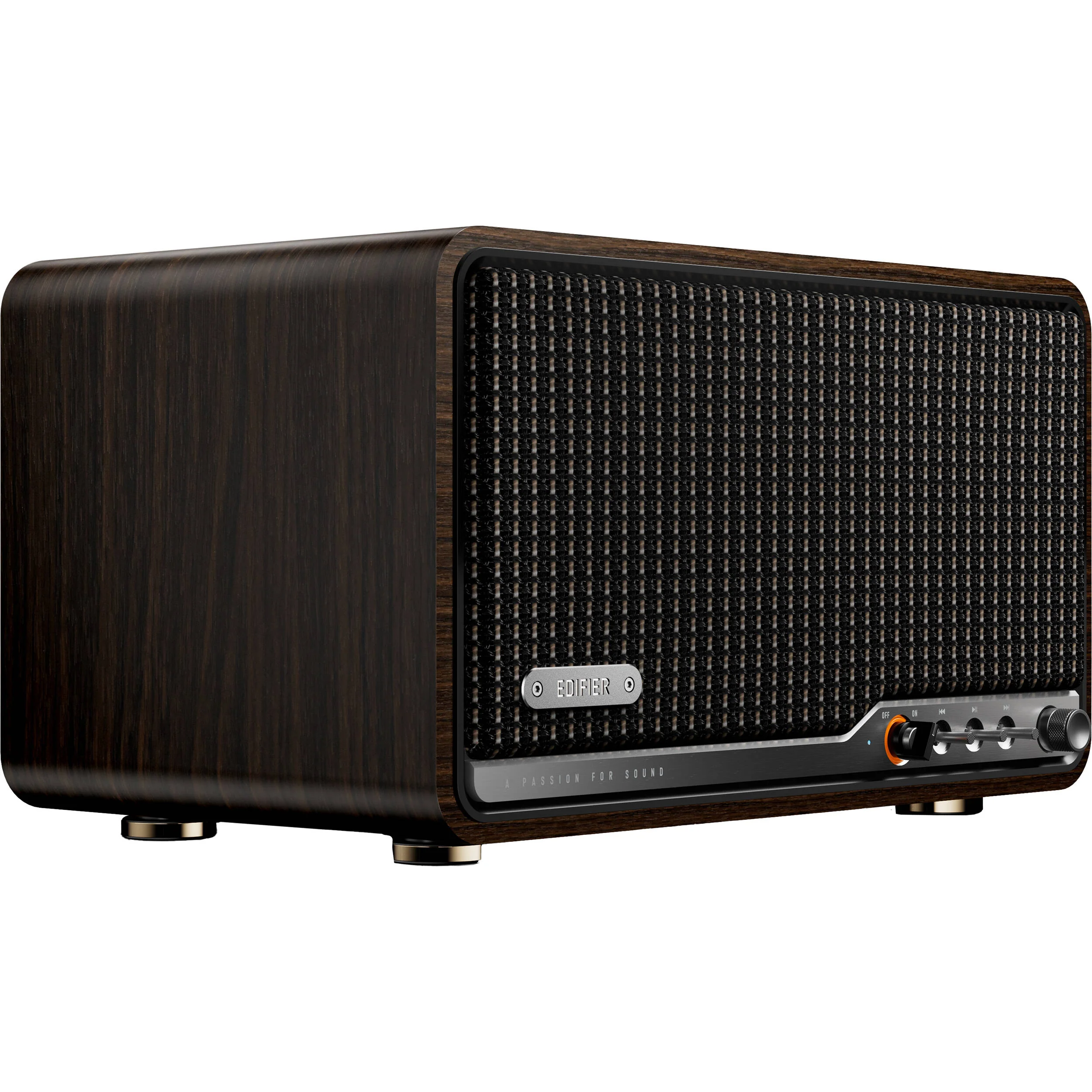Edifier S300 Tabletop Wireless Speaker (Black Walnut)