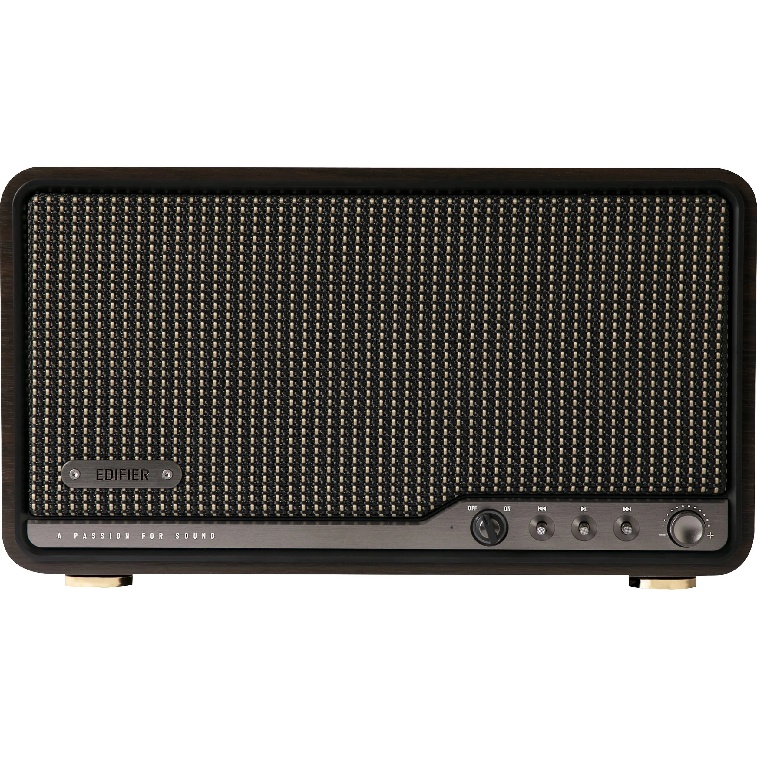 Edifier S300 Tabletop Wireless Speaker (Black Walnut) - Image 2