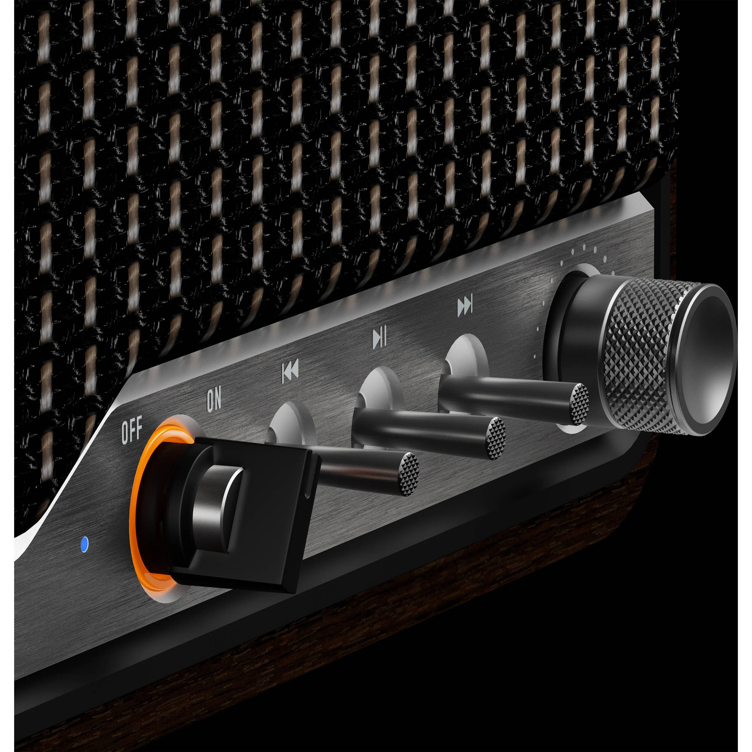 Edifier S300 Tabletop Wireless Speaker (Black Walnut) - Image 5