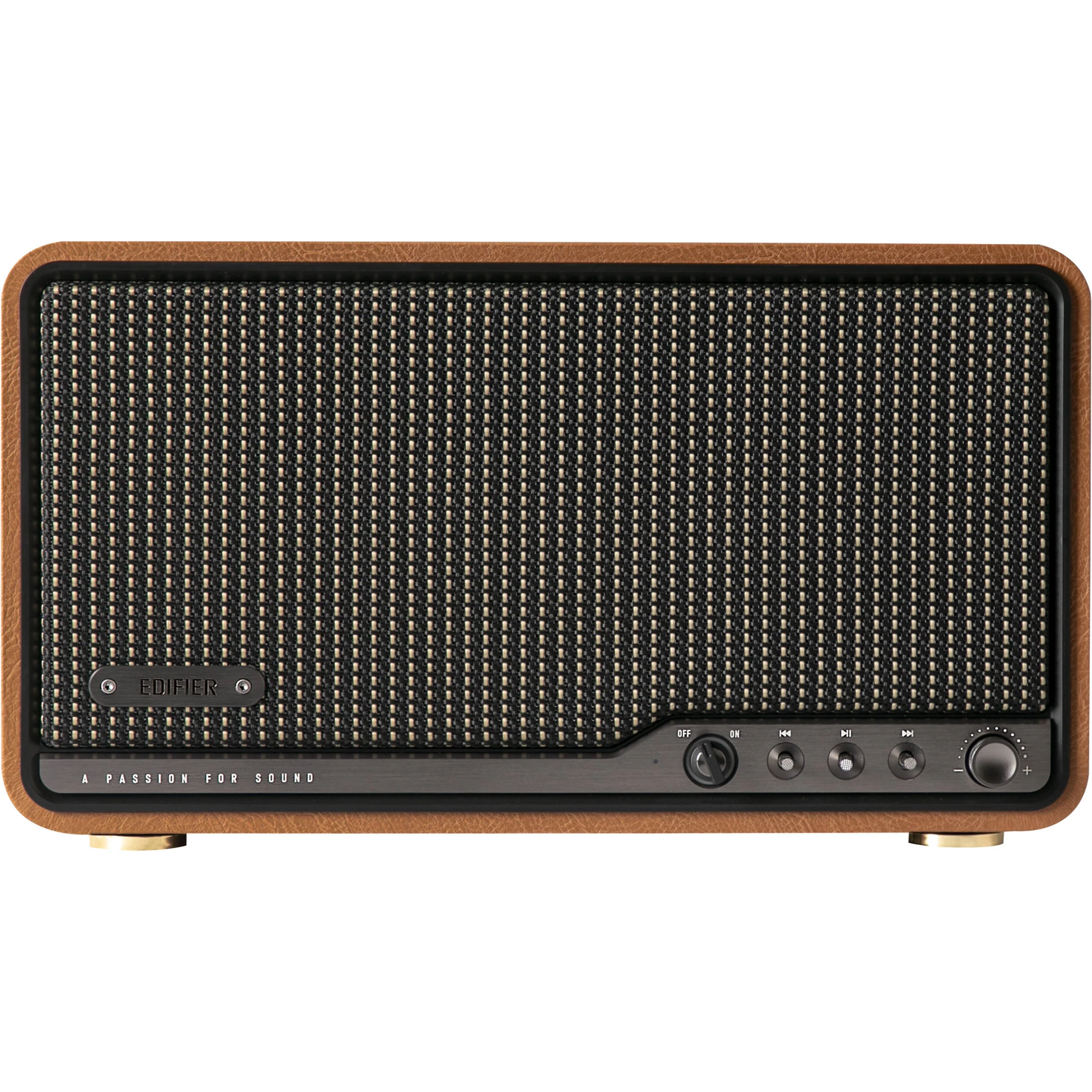 Edifier S300 Tabletop Wireless Speaker (Brown) - Image 2