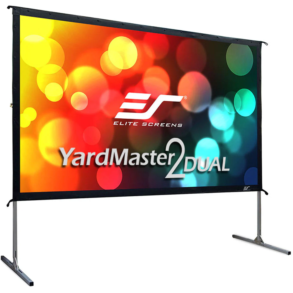 Elite Screens Yard Master 2 Dual Folding Front/Rear Projection Screen (73.5 x 130.7") - Image 2