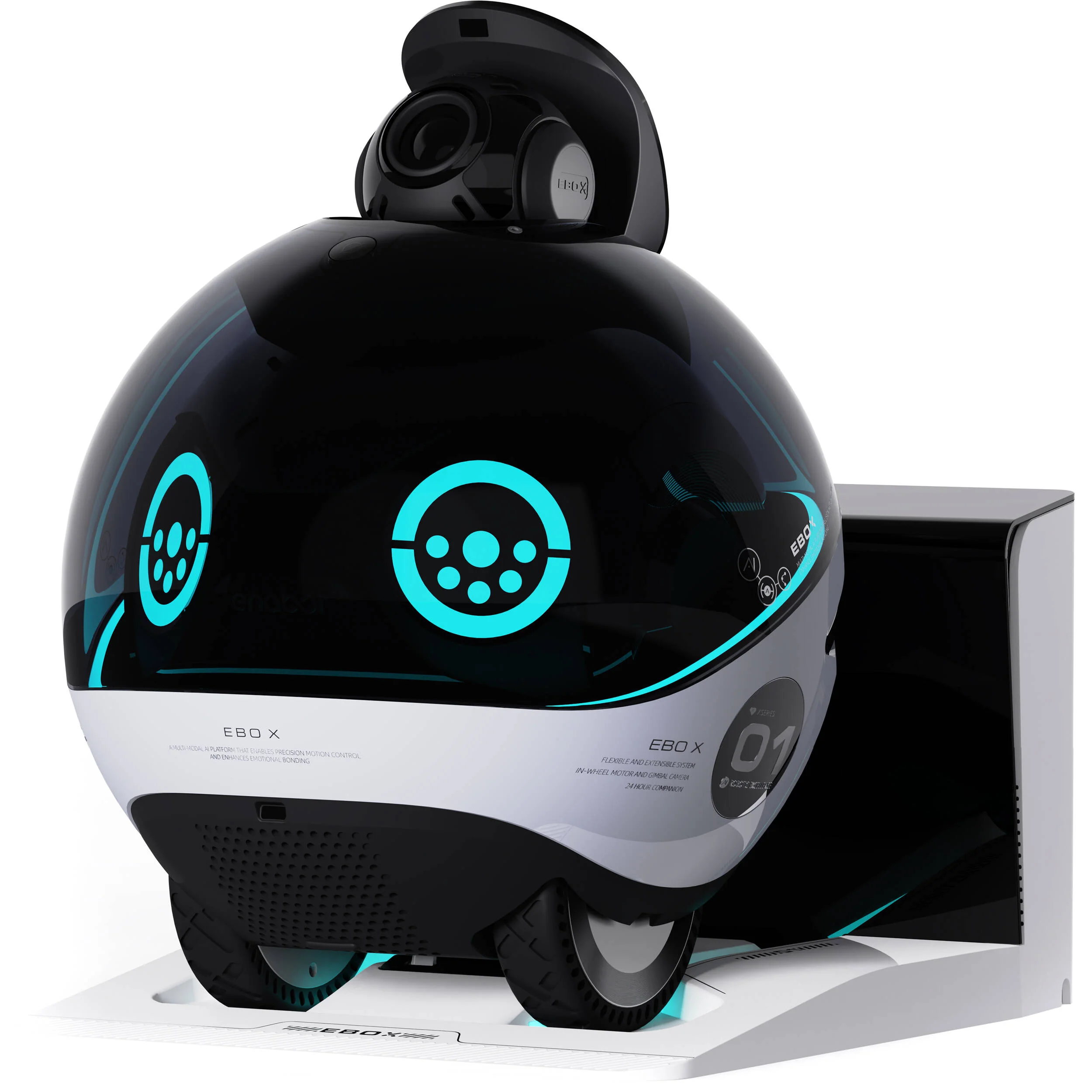 enabot EBO X Indoor Family Companion Robot - Image 6
