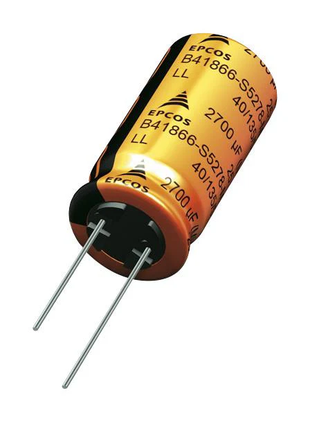 EPCOS B41858C9227M000 Electrolytic Capacitor, 220 µF, 100 V, B41858 Series, ± 20%, Radial Leaded, 16 mm