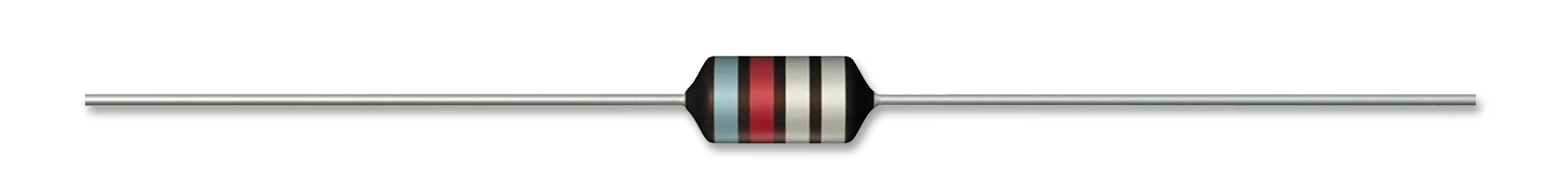 EPCOS B82144A2106J000 Axial Leaded High Frequency Inductor, RF Choke, B82144A LBC Series, 10 mH, 60 mA, 42 ohm, ± 5%