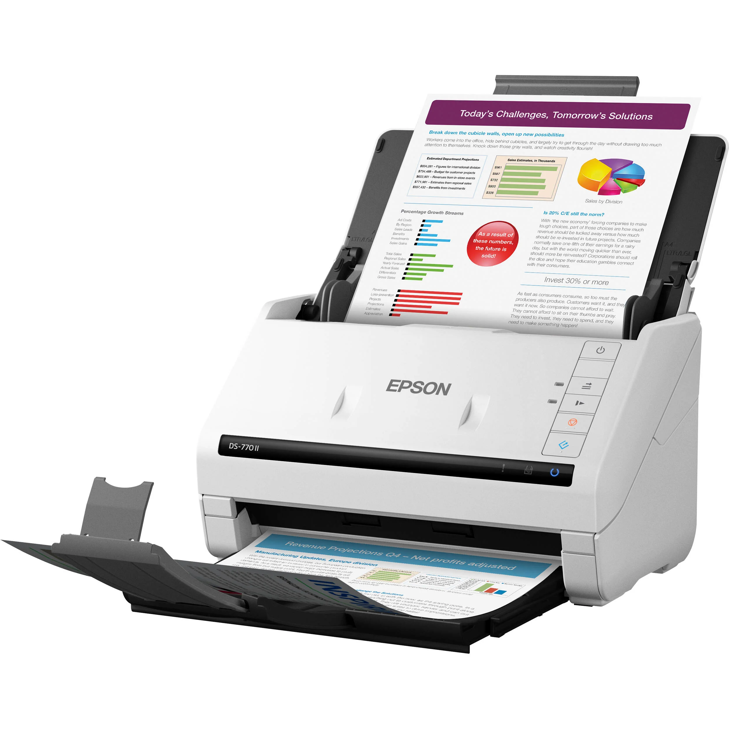 Epson DS-770 II Color Duplex Document Scanner - Image 3