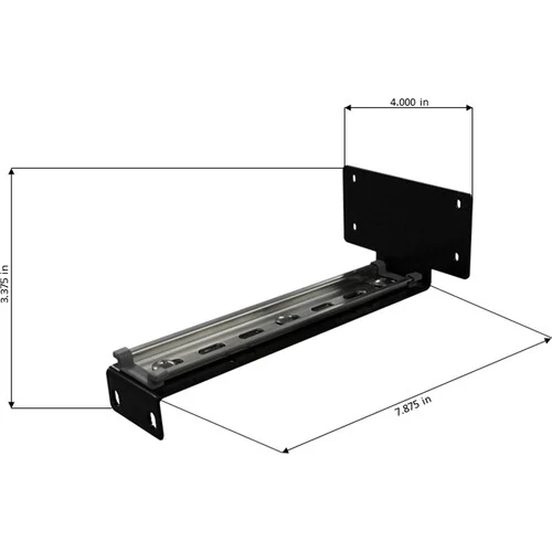 EtherWAN DIN Rail Configuration for Z-Shaped Vertical Bracket for Select Ethernet Switches - Image 2