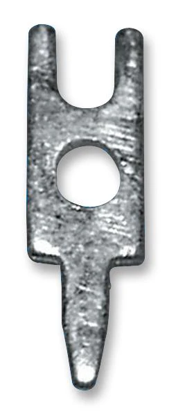 Ettinger 13.13.519 PCB Terminal 2.5mm x 0.5mm 0.098" 0.02" Brass 1.1 mm Silver