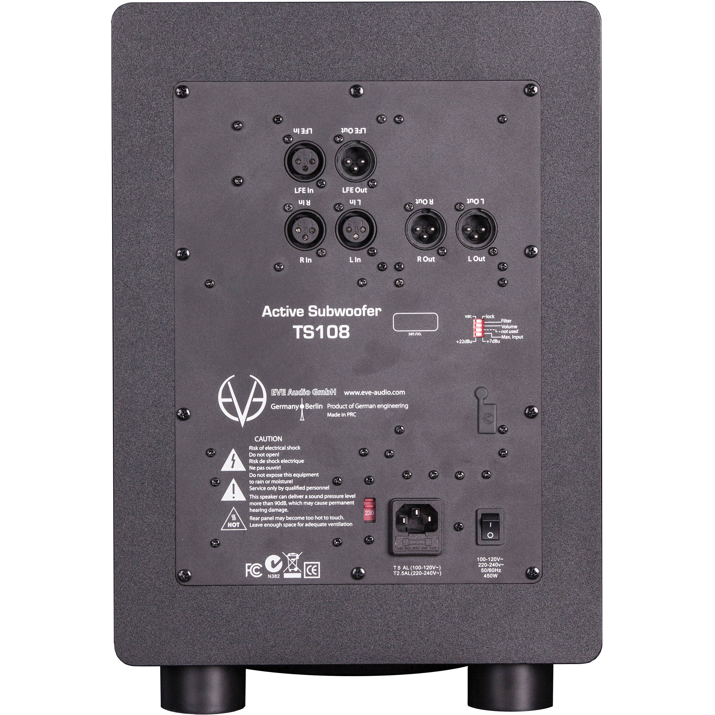 Eve Audio TS108 ThunderStorm 8" Active Subwoofer - Image 2