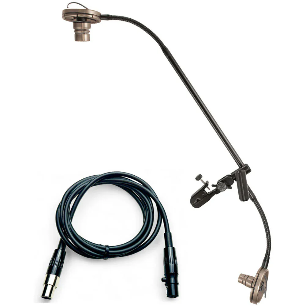 Evno Microphone Systems SXP2-TA4 Double Microphone System for Soprano Saxophone (TA4 Cable) - Image 5