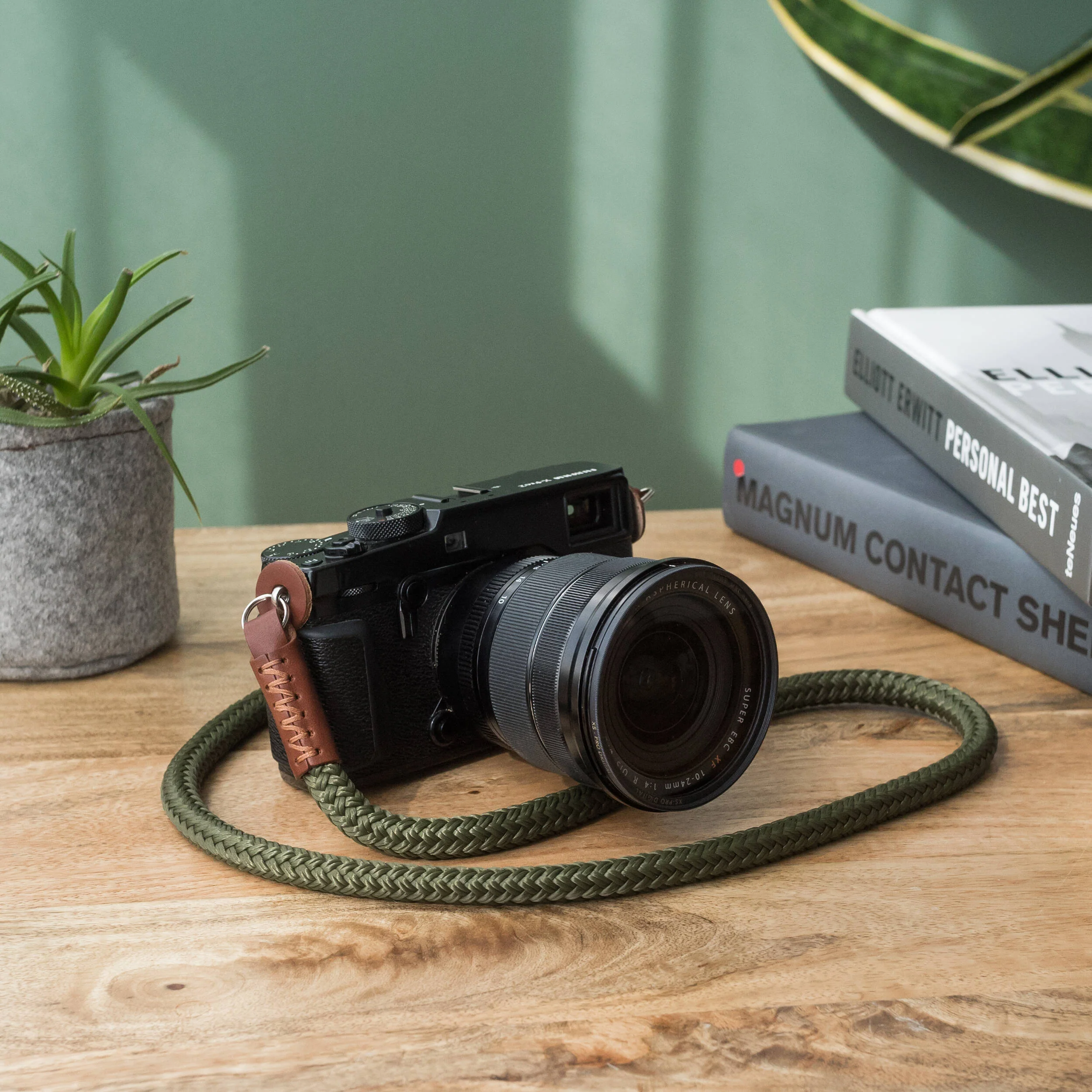 Fab' F8 Rope Camera Strap (Khaki, 47") - Image 6