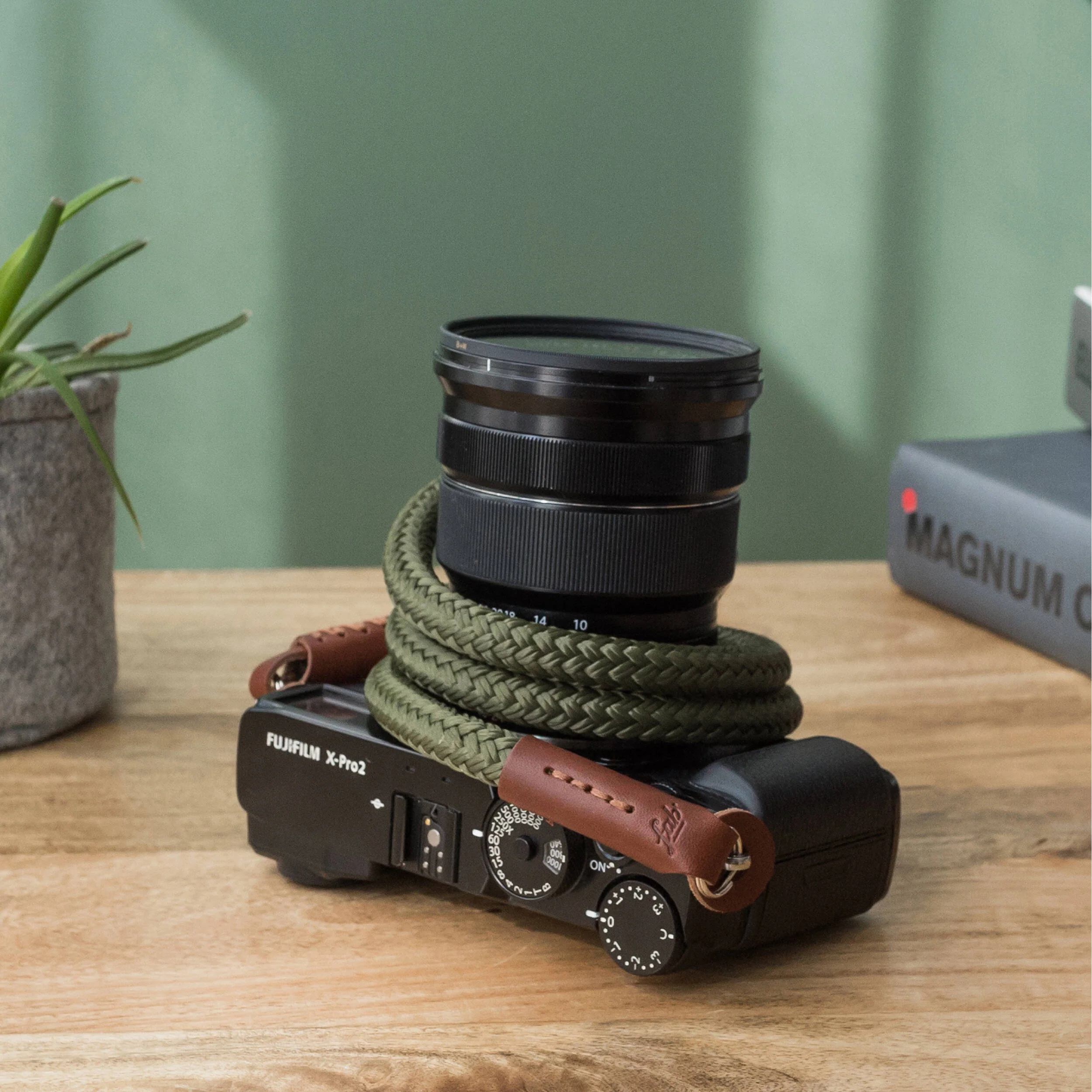 Fab' F8 Rope Camera Strap (Khaki, 47") - Image 7