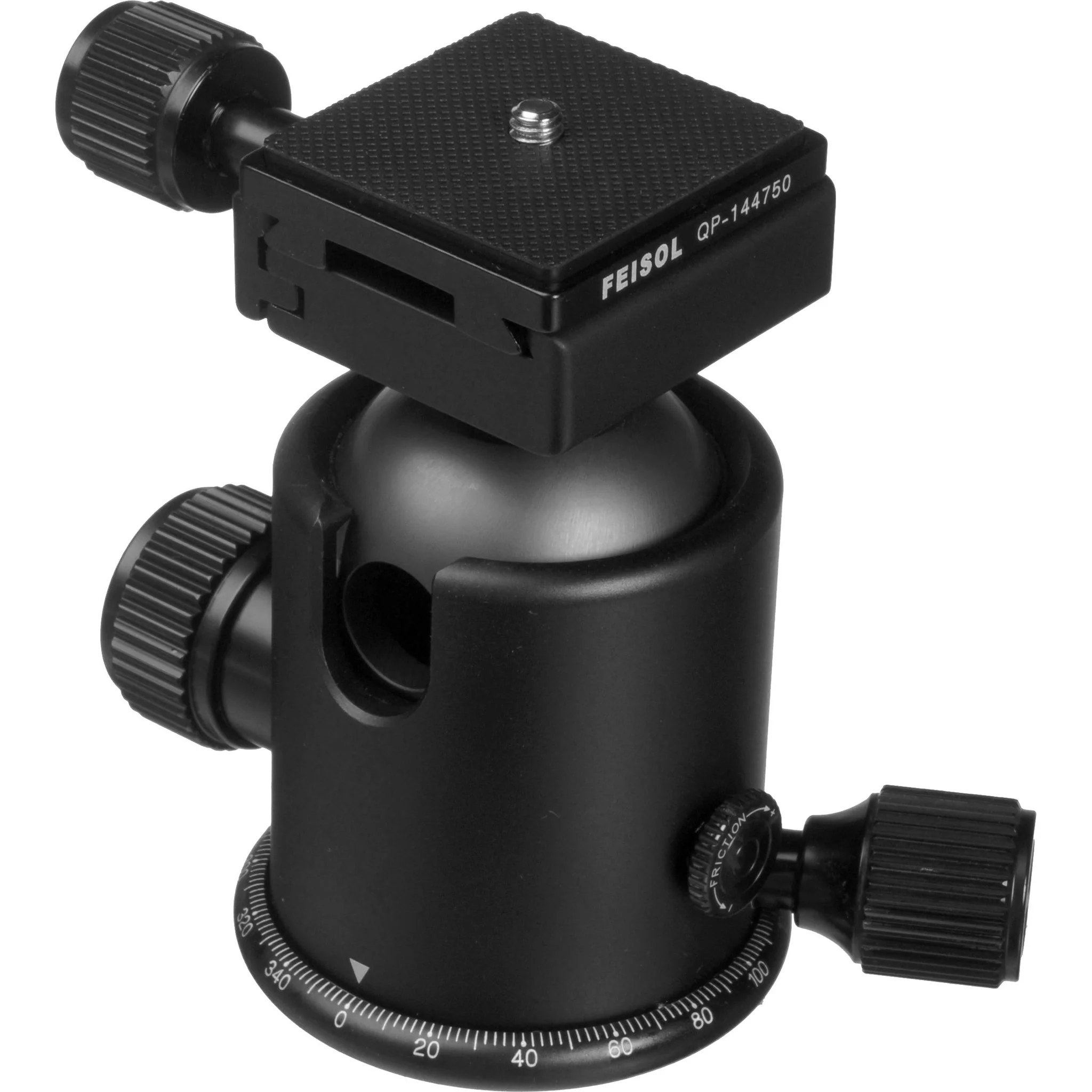 FEISOL CB-50D Ballhead with QP-144750 Release Plate - Image 2