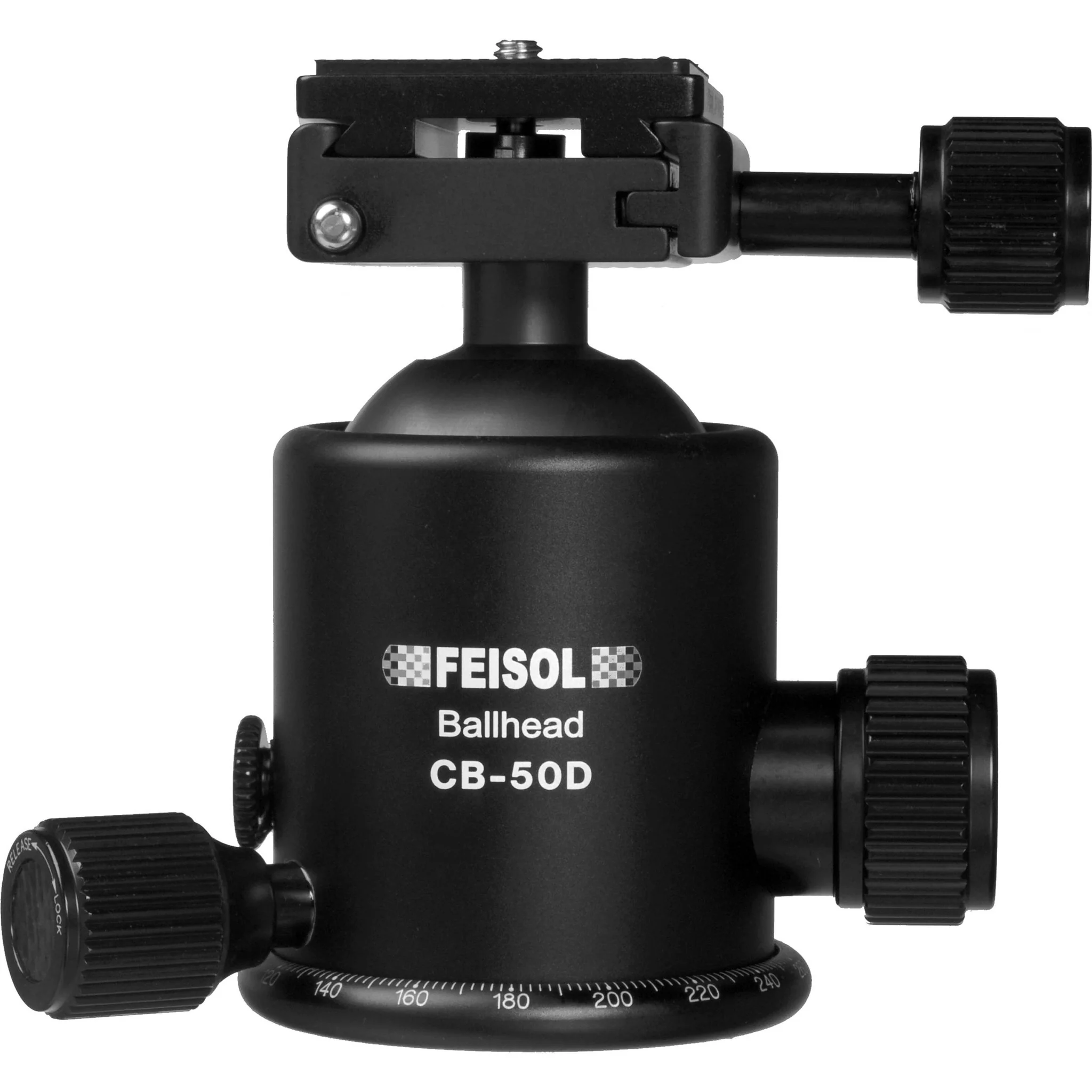 FEISOL CB-50D Ballhead with QP-144750 Release Plate - Image 3