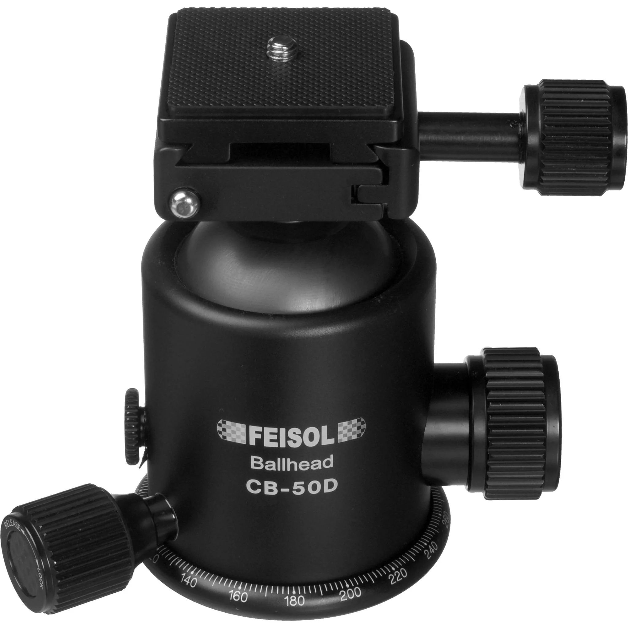 FEISOL CB-50D Ballhead with QP-144750 Release Plate - Image 4