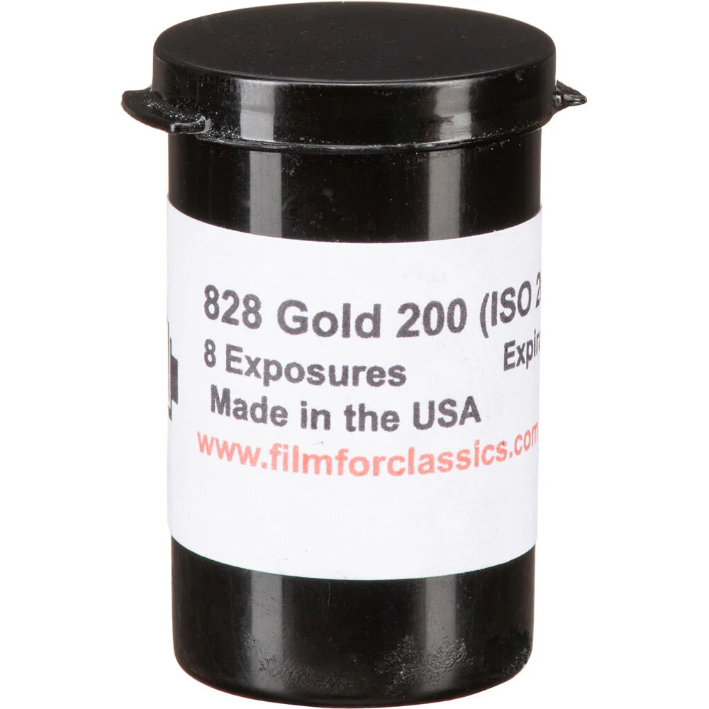 Film for Classics GOLD 200 Color Negative Film (828 Roll Film)