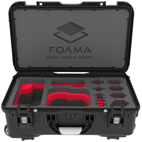Foama Carry-On Case for Sony FX6 (Red Insert) - Image 2