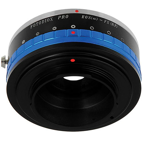 FotodioX Canon EF Pro Lens Adapter with Built-In Iris Control for Fujifilm X-Mount Cameras - Image 2