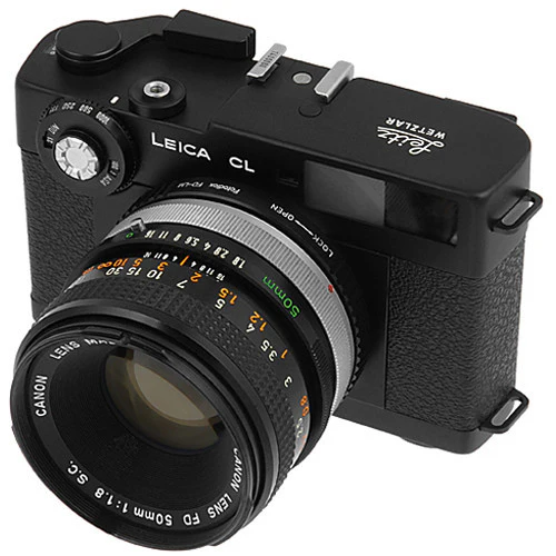 FotodioX Canon FD Pro Lens Adapter with Built-In Iris Control for Leica M-Mount Cameras - Image 4