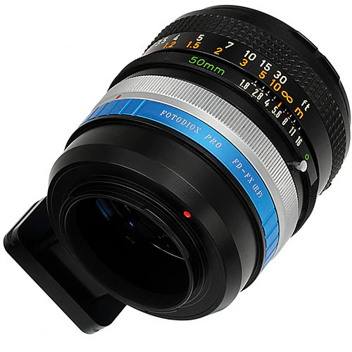 FotodioX Canon FD Pro Lens Adapter with Tripod Mount for Fujifilm X-Mount Cameras - Image 4