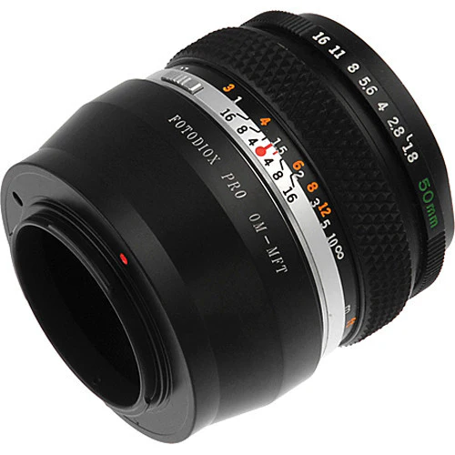 FotodioX Olympus OM Pro Lens Adapter for Micro Four Thirds Cameras - Image 6