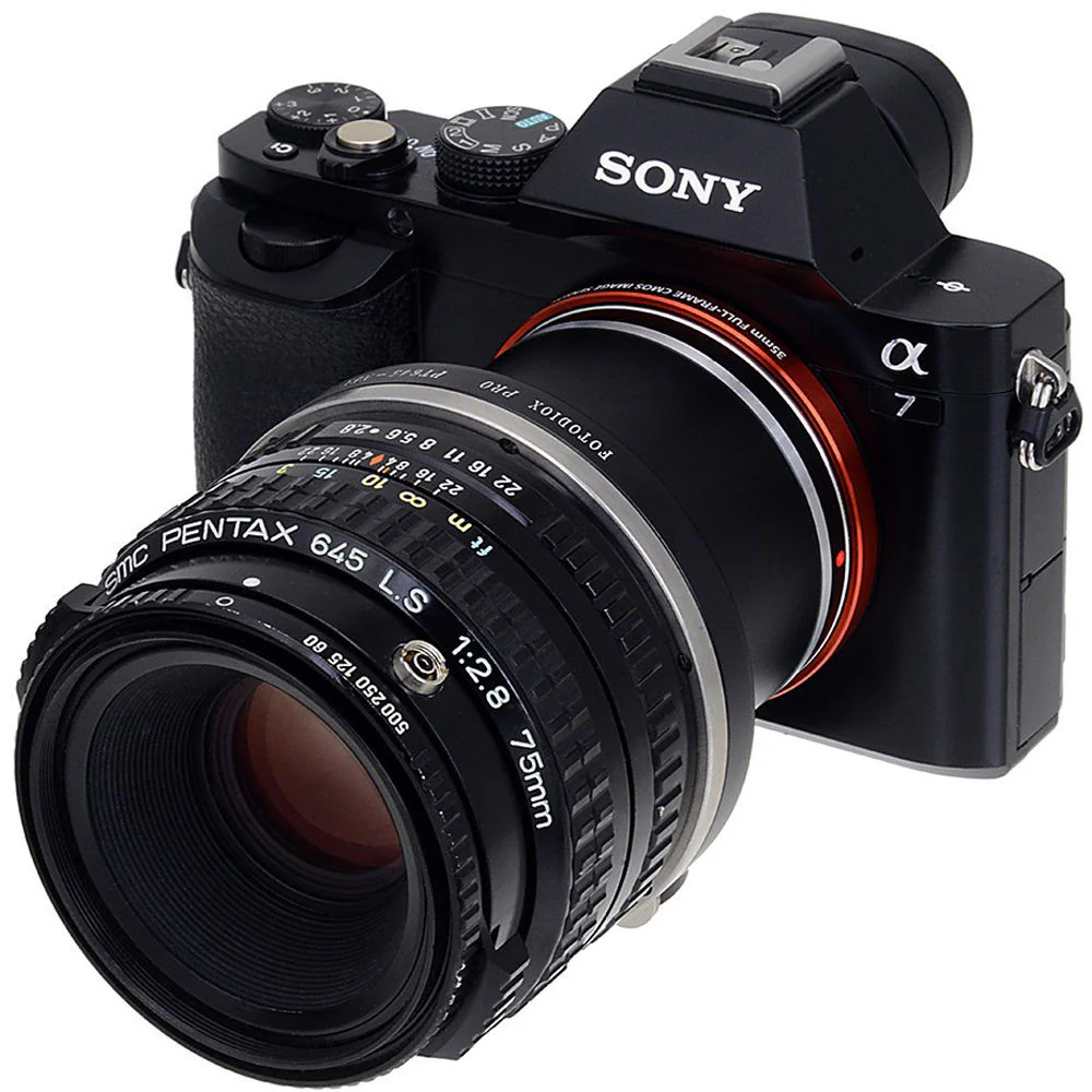 FotodioX Pentax 645 Lens to Sony E-Mount Camera Pro Lens Mount Adapter - Image 5