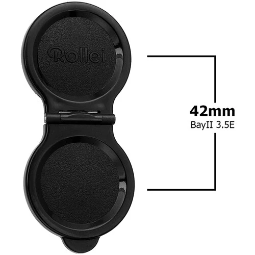 FotodioX Plastic Pro Lens Cap for Rolleiflex TLRs with Bay IIa 75mm 3.5 C & E - Image 4