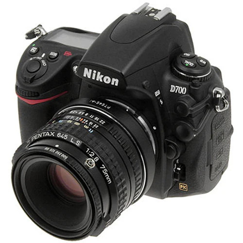 FotodioX Pro Lens Mount Adapter for Pentax 645 Lens to Nikon F Mount Camera - Image 5