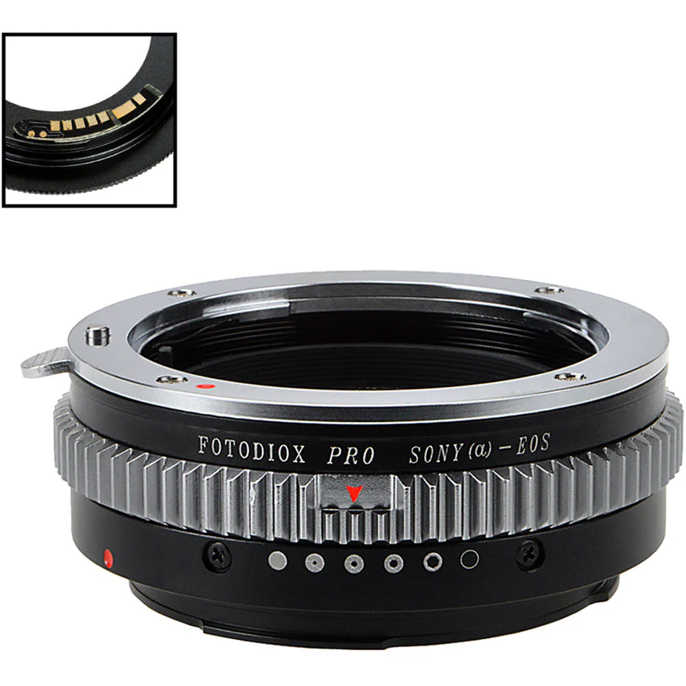 FotodioX Pro Lens Mount Adapter for Sony Alpha A and Minolta AF DSLR Lens to Canon EF and EF-S Mounts - Image 6